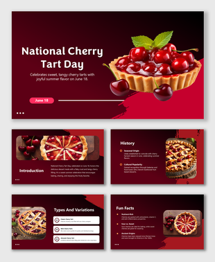 Cherry tart day honors sweet flavor, summer delight, tart types, health perks, and ancient dessert history.