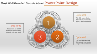 Three overlapping circles numbered 1, 2, and 3 with spiral patterns, each labeled with captions on the sides.