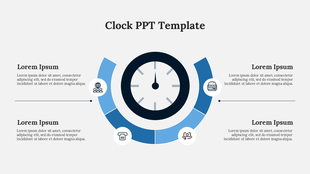 Try This Clock PowerPoint Presentation Template Design