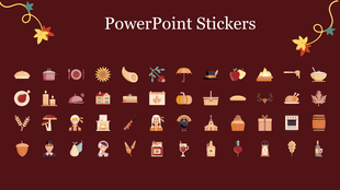 Stickers PowerPoint Presentation Template and Google Slides