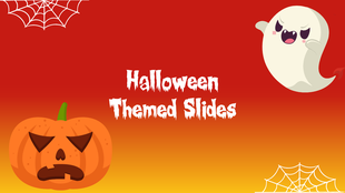 Halloween Themed Google Slides — Fully Editable for PowerPoint & Google Slides