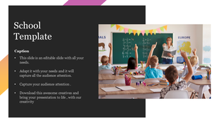 Innovative School Template For PowerPoint Presentation