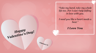 Valentines Day Animated PPT Template Free Google Slides