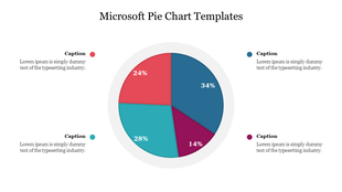 Vertical Microsoft infographic with four colored arrows each labeled with icons for business, target, analytics, and money.