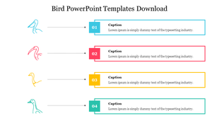 Innovative Bird PowerPoint Templates Download Slide