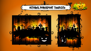 October Powerpoint Template — Fully Editable for PowerPoint, Google Slides & Canva