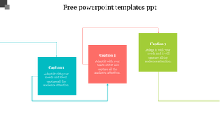 Infographic with three square text blocks in teal, red, and lime green, linked by arrows showing a looping directional path.