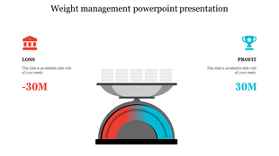 Analog weighing scale highlighting financial comparison, with stacks of papers on the pan, indicating equal weight.