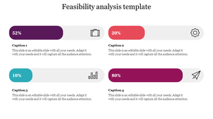 Feasibility Analysis Template Design Presentation Slide