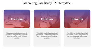Promote your Marketing Case Study PPT Template Slides