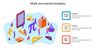 Math PowerPoint Template Presentation & Google Slides