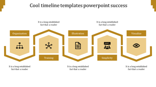 Cool Timeline PowerPoint Template and Google Slides