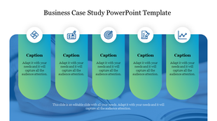 Business Case Study PowerPoint Template for Analysis