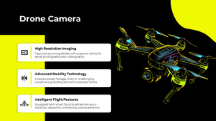 Attractive Drone Camera PowerPoint And Google Slides Slides