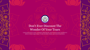 Amazing Spiritual Backgrounds PowerPoint Template Slide