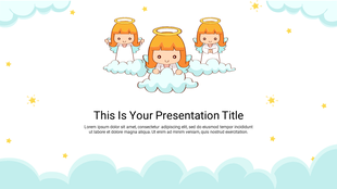 Effective Cute Backgrounds For Google Presentation Slide 