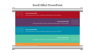 Scroll Effect PowerPoint Presentation and Google Slides