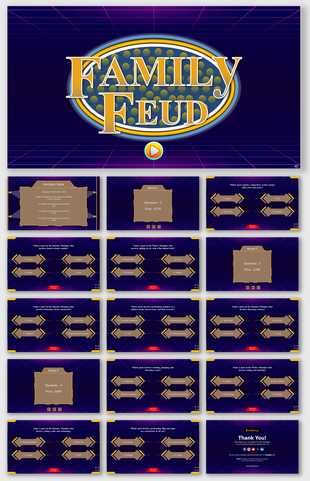 Olympic Sports Family Feud Deck For PPT And Google Slides