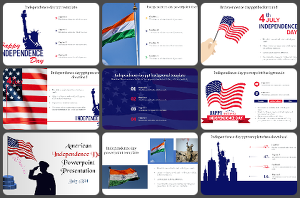 Independence day PowerPoint Templates