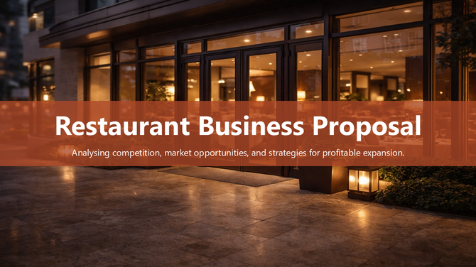 Restaurant Business Proposal PowerPoint And Google Slides
