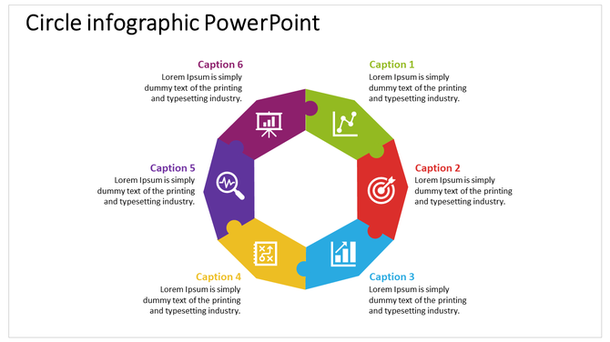 Circle Infographic PowerPoint Presentation and Google Slides