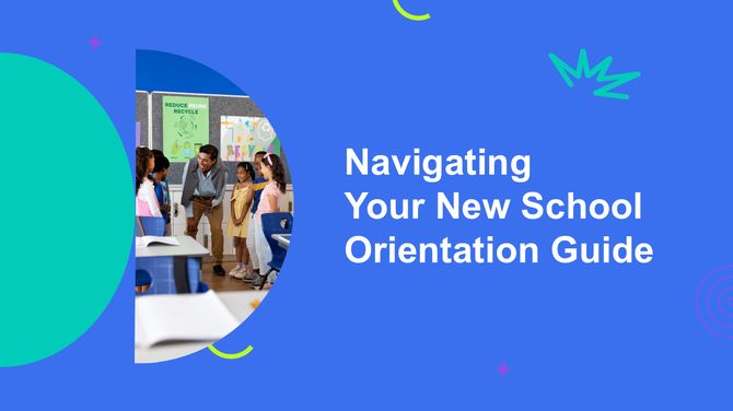 Navigating Your New School Orientation Guide Google Slides