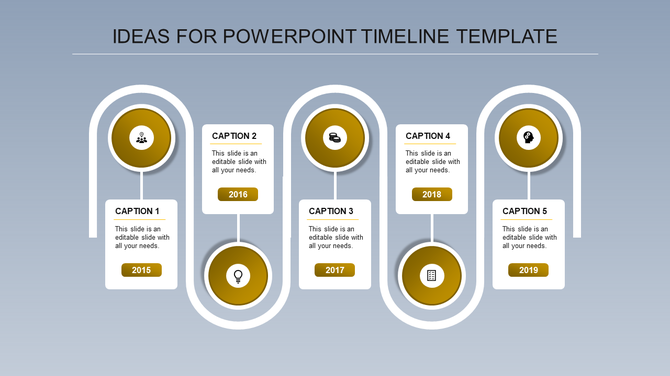 Process Flow Timeline PowerPoint Template and Google Slides Themes
