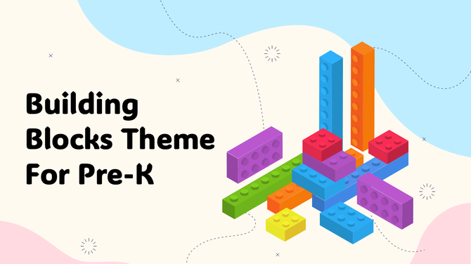 Building Blocks Theme For Pre K PPT And Google Slides