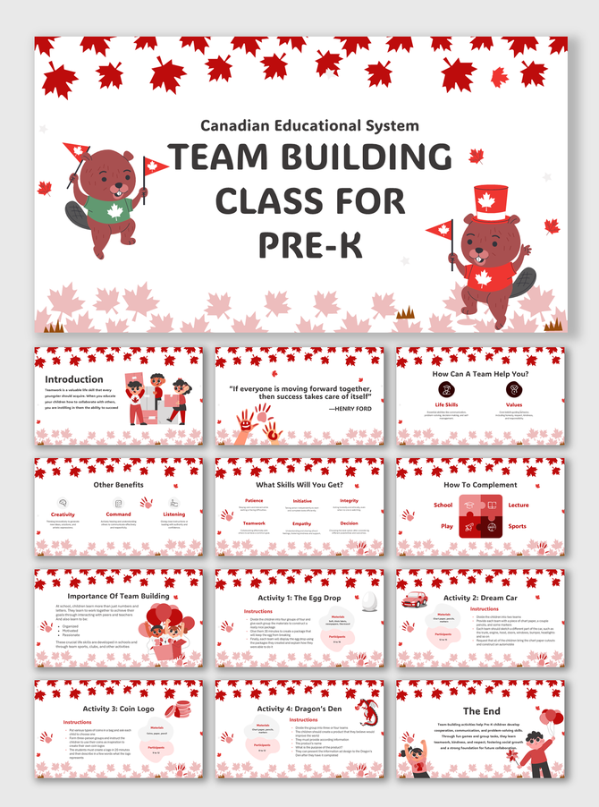Calendar Weather For Pre K Weather Forecast slide with weather icons, seasons, temperature tracking, and interactive elements