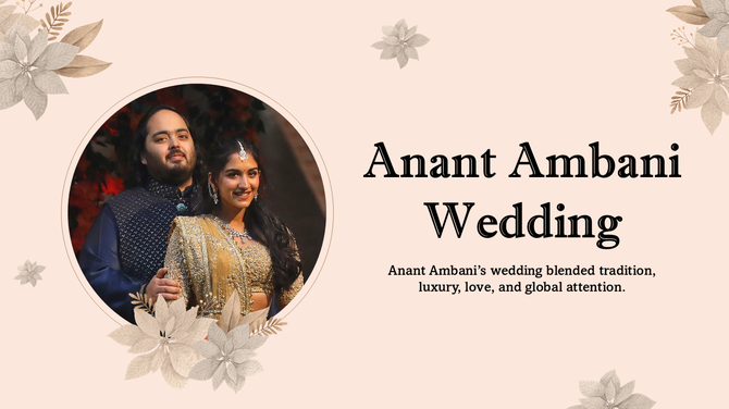 Anant Ambani Wedding PowerPoint And Google Slides