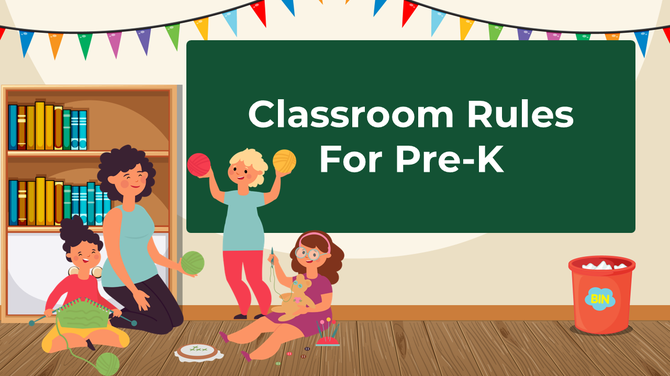 Classroom Rules For Pre K PowerPoint And Google Slides
