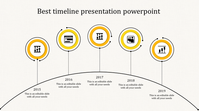 Subscribe Our Timeline PPT and Google Slides Template