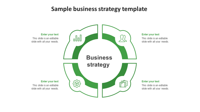 Amazing Sample Business Strategy Template Design