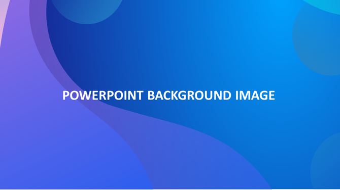 Modern gradient background in shades of blue and violet with curved wave patterns and faint circular overlays.