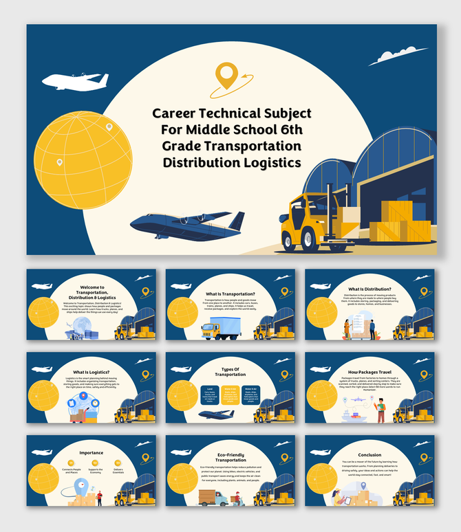 Transport, distribute, and track goods using eco-friendly ways, helping packages move safely, fast, and globally.