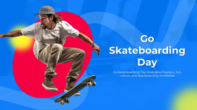 Go Skateboarding Day PowerPoint And Google Slides