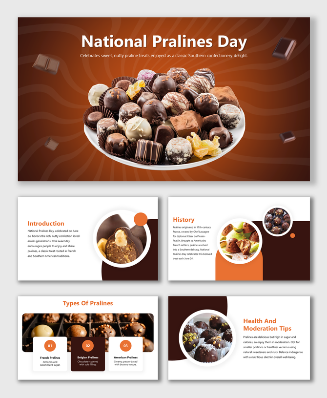 Celebrate praline origin, sweet types, nutty flavors, rich history, and healthy tips on National Pralines Day!