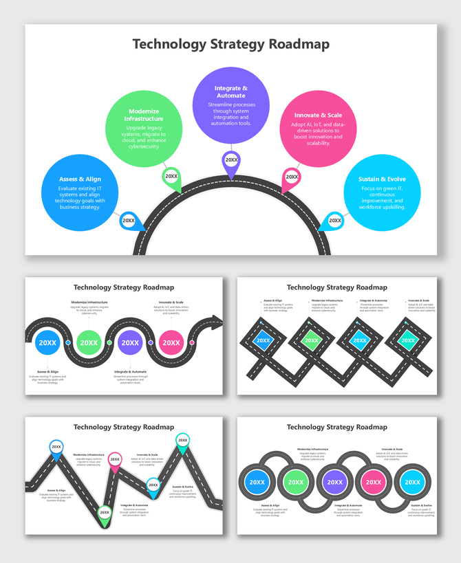 Assess systems, modernize tech, integrate automation, innovate for scale, and sustain long-term IT growth.