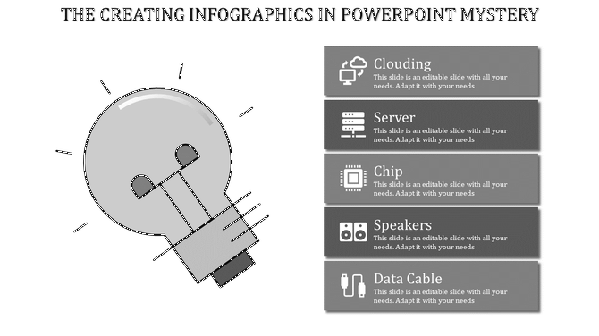 Horizontal timeline featuring gray circular icons for technology milestones from 2016 to 2019 with digital graphics.