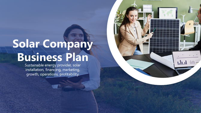 Solar Company Business Plan PowerPoint And Google Slides
