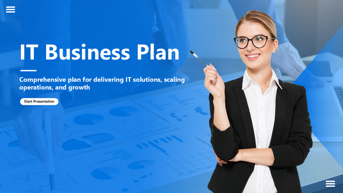 IT Business Plan PowerPoint Presentation And Google Slides