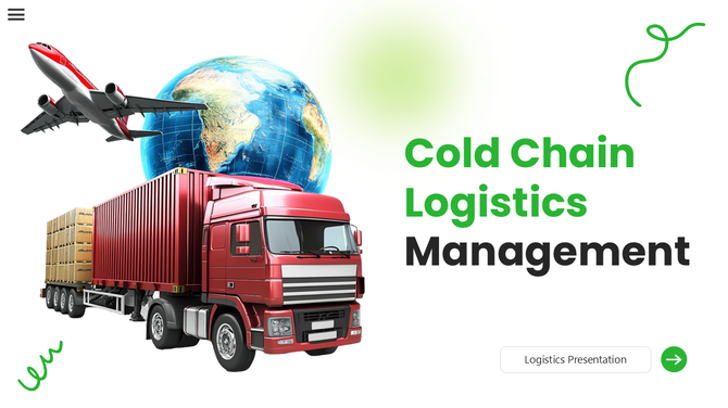 Cold Chain Logistics Management PPT And Google Slides