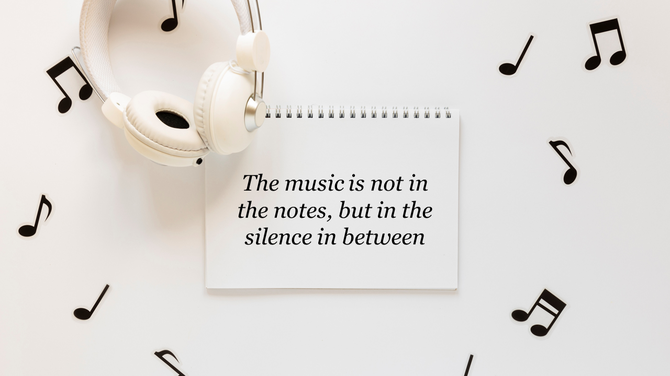 Creative PowerPoint Background For Music Presentation