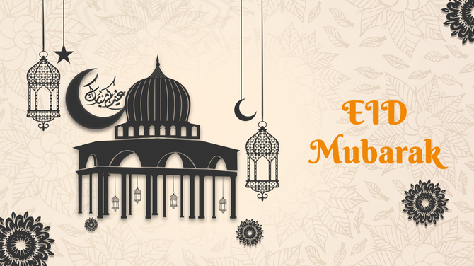 Eid Mubarak PPT Presentation And Google Slides Templates