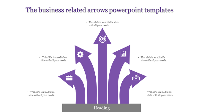 Diagram comparing pros and cons with horizontal purple and gray arrows, accompanied by bullet points.