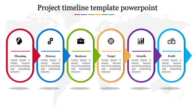 Project Timeline PPT Template for Effective Management