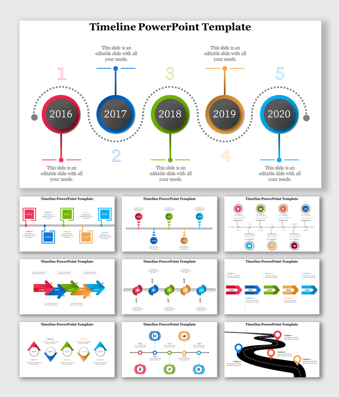 Alluring Timeline PPT, Google Slides And Canva Templates