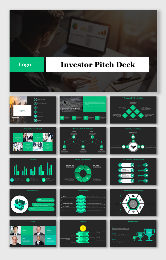 Best Investor Pitch Deck PowerPoint And Google Slides Themes