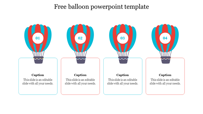 Download best Balloon PowerPoint Template Slide PPT