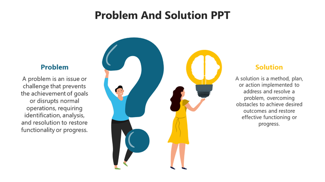 Awesome Problem And Solution PowerPoint And Google Slides